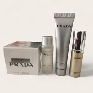 4 Pcs Prada Augmented Skin skincare Travel set New Smart Technology